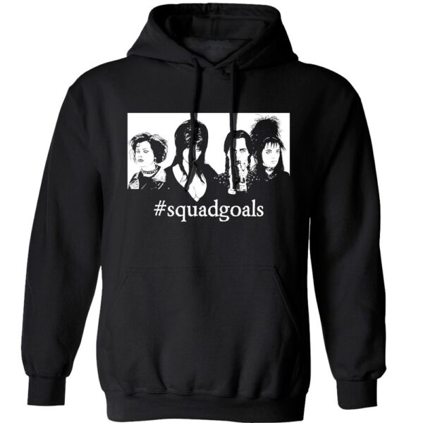 Squadgoals Hoodie Black by Barfly Apparel